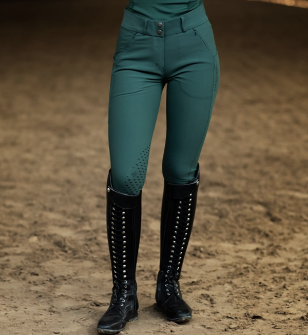 Equestrian Stockholm Dressage Sycamore Green Breeches