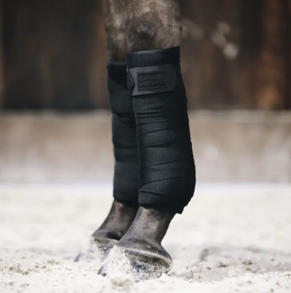 Kentucky Horsewear Repellent Working Bandages Black